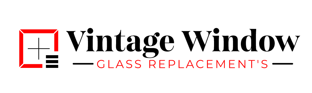 Vintage Window Glass Replacement Official Brand Logo